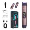 PRITECH Bikini Trimmer for Women, 2-in-1 Painless Electric Razors for Silk Skin, Portable Lady Shaver for Women Private Area, Face, Legs & Underarms, Wet/Dry LED view 1