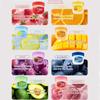 8Pcs Fruit Flavored Lip Care Set, Admd Mini Lip Balm Set, 8-in-1 Fruity Mini Lip Balms Can Be Used as Glosses Night Balms Colorless Lipsticks Long-Lasting Moisturizing Lip Mask (8PCS) view 4