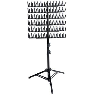 Braiding Hair Rack Height Adjustable Braiding Rack 144 Pegs 2-Side Hair Divider for Separator Stand Stylist Display Stand