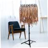 Braiding Hair Rack Height Adjustable Braiding Rack 144 Pegs 2-Side Hair Divider for Separator Stand Stylist Display Stand view 3
