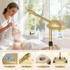 Facial Steamer Professional with More Steam for Deep Cleansing and Hydration, Steamer for Facial with Time Setting, Face Steamer Adjustable Height for Beauty, Spa and Home Use, Gold view 3