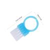 COOLHIYA 100pcs Blue Small Nail Cleaning Brushes with Plastic Bristles Portable Under Nail Scrubber for Home Beauty Care Pedicure Use 100pcs view 2