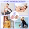 LUMINFLY 6 Castor Oil Breast Wraps, Reusable Leak-Proof Pads, Organic Cotton, Soft, Comfortable, And Easy To Carry For Nursing & Therapy view 4