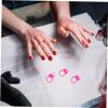 Beatifufu 100pcs Heavy Duty Nail Cleaning Brushes Portable Plastic Fingernail Scrubbers Multipurpose Manicure Tools for Women and Men Pink view 4