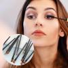 LUMINFLY 200 Disposable Slant Tip Brow Brushes, Soft Synthetic Fibers, Ideal For Makeup, Eyebrow Tinting & Eye Cosmetic Work view 2