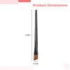 LUMINFLY 200 Disposable Slant Tip Brow Brushes, Soft Synthetic Fibers, Ideal For Makeup, Eyebrow Tinting & Eye Cosmetic Work view 4