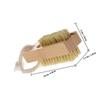 Beatifufu 2pcs Nail Scrubber Brush with Soft Bristles Gentle Fingernail Cleaner Portable Compact Nail Brushes for Manicure view 2