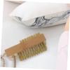 Beatifufu 2pcs Nail Scrubber Brush with Soft Bristles Gentle Fingernail Cleaner Portable Compact Nail Brushes for Manicure view 4