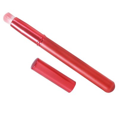 Beatifufu Lipstick Applicator Lip Gloss Brush Premium Makeup Tool for Women Soft Rounded Head Retractable Design Portable Cosmetic Brush for Natural Look