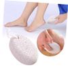 HAKIDZEL 2pcs Double-Sided Natural Stone Callus Remover Foot File for Dead Skin Removal and Foot Care Rough Surface with Comfortable Grip and Rounded Edges Promotes Skin Health view 2