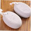HAKIDZEL 2pcs Double-Sided Natural Stone Callus Remover Foot File for Dead Skin Removal and Foot Care Rough Surface with Comfortable Grip and Rounded Edges Promotes Skin Health view 4
