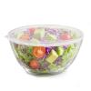 Ronanemon 5 Quart Deep Big Glass Bowl with Lid,10 Inch Large Glass Mixing Bowl for Sourdough Bread Kitchen Salad Bread Storage, For Prepping, Marinating & Brining Kimch (clear) view 1