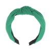 CONGARTENO Green Knotted Headband for Women Wide Fashion Hairband with Sophisticated Knot Design Comfortable Fit Stylish Hair Accessory for Casual Work and Party Wear view 1