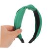 CONGARTENO Green Knotted Headband for Women Wide Fashion Hairband with Sophisticated Knot Design Comfortable Fit Stylish Hair Accessory for Casual Work and Party Wear view 3