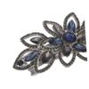 Beatifufu Floral Rhinestone Hair Barrette for Women Elegant Metal Flower Clip with Strong Spring Mechanism Versatile Styling for Thick and Thin Hair for Bridal and Everyday Use view 3