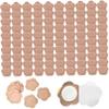 Belly Patch 100Pcs Castor Oil Belly Button Patch, Self Adhesive Button, Organic Cotton Essential Oil Wraps for Exercise, Reading, Travel, Work view 4