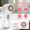 Clarisonic Mia 2 Electric Face Cleansing Brush with 2 Brush Heads, Sonic Facial Brush for Deep Cleaning & Exfoliation, Waterproof Rechargeable (White) view 3