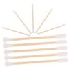Beatifufu 100 pcs Dual-ended Disposable Cotton Swabs with Sticks Soft Spiral Mushroom Tips for Ear Cleaning Skin-friendly Comfortable Grip Portable Storage Box for Hygiene view 1