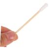 Beatifufu 100 pcs Dual-ended Disposable Cotton Swabs with Sticks Soft Spiral Mushroom Tips for Ear Cleaning Skin-friendly Comfortable Grip Portable Storage Box for Hygiene view 2