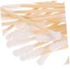 Beatifufu 100 pcs Dual-ended Disposable Cotton Swabs with Sticks Soft Spiral Mushroom Tips for Ear Cleaning Skin-friendly Comfortable Grip Portable Storage Box for Hygiene view 3