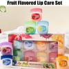8Pcs Fruit Flavored Lip Care Set,Lip Balm Set,Mini Lip Balm Anti Chapping Lip Mmoisturizers,Moisturizing & Repairing (8pcs) view 2