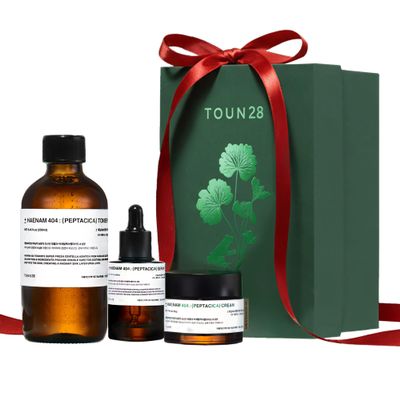 TOUN28 PEPTACICA SET | Peptide + Centella Asiatica Extract | Toner, Serum, Cream | Anti-Aging & Skin Repair | Premium Korean Vegan Beauty