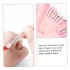 HAKIDZEL 10pcs Silicone Lip Brush Portable Makeup Applicators Crystal Handle for Lipstick Lip Gloss Care Travel-friendly Makeup Tools for Women and Professionals view 3