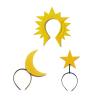 cunueae Halloween Funny Sun Headband, Eye-Catching Birthday Party Outfit, Role Playing Decoration for Girls, Fashion Accessory view 4