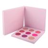 ASWRTYJO 9 Color Peach Blossom Makeup Eye Shadow Plate High Rendering Pearl Matte view 2