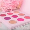 ASWRTYJO 9 Color Peach Blossom Makeup Eye Shadow Plate High Rendering Pearl Matte view 4
