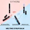 EITHER& PAPHA One Shot Cleansing Balm + Melting Syrup Balm Duo  Gentle Hydrating Cleanser & Plumping Glossy Korean Lip Balms (ICY BLUE & SPICY PINK) view 3