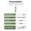 EITHER& PAPHA One Shot Cleansing Balm + Melting Syrup Balm Duo  Gentle Hydrating Cleanser & Plumping Glossy Korean Lip Balms (ICY BLUE & SPICY PINK) view 4