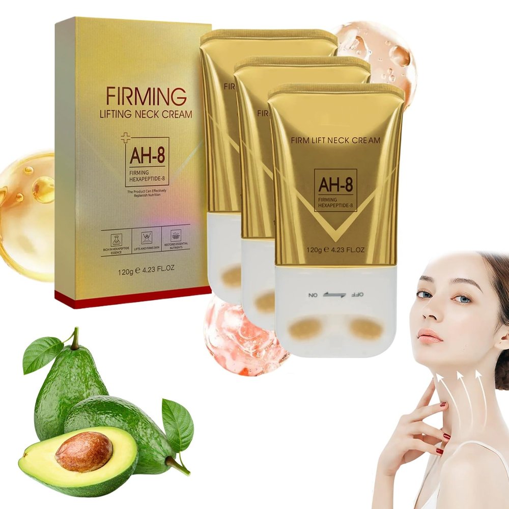 Ah-8 Firming Neck Cream, Yvz 2025 New Upgrade Neck Firming Cream Tightener, for Crepey Skin Body Care, Moisturizing(3pcs)