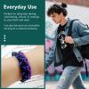 10-Pack Braided Elastic Hair Bands for Curly & Thick Hair No-Crease Coil Ties for Mens Buns & Womens Long Styles view 4