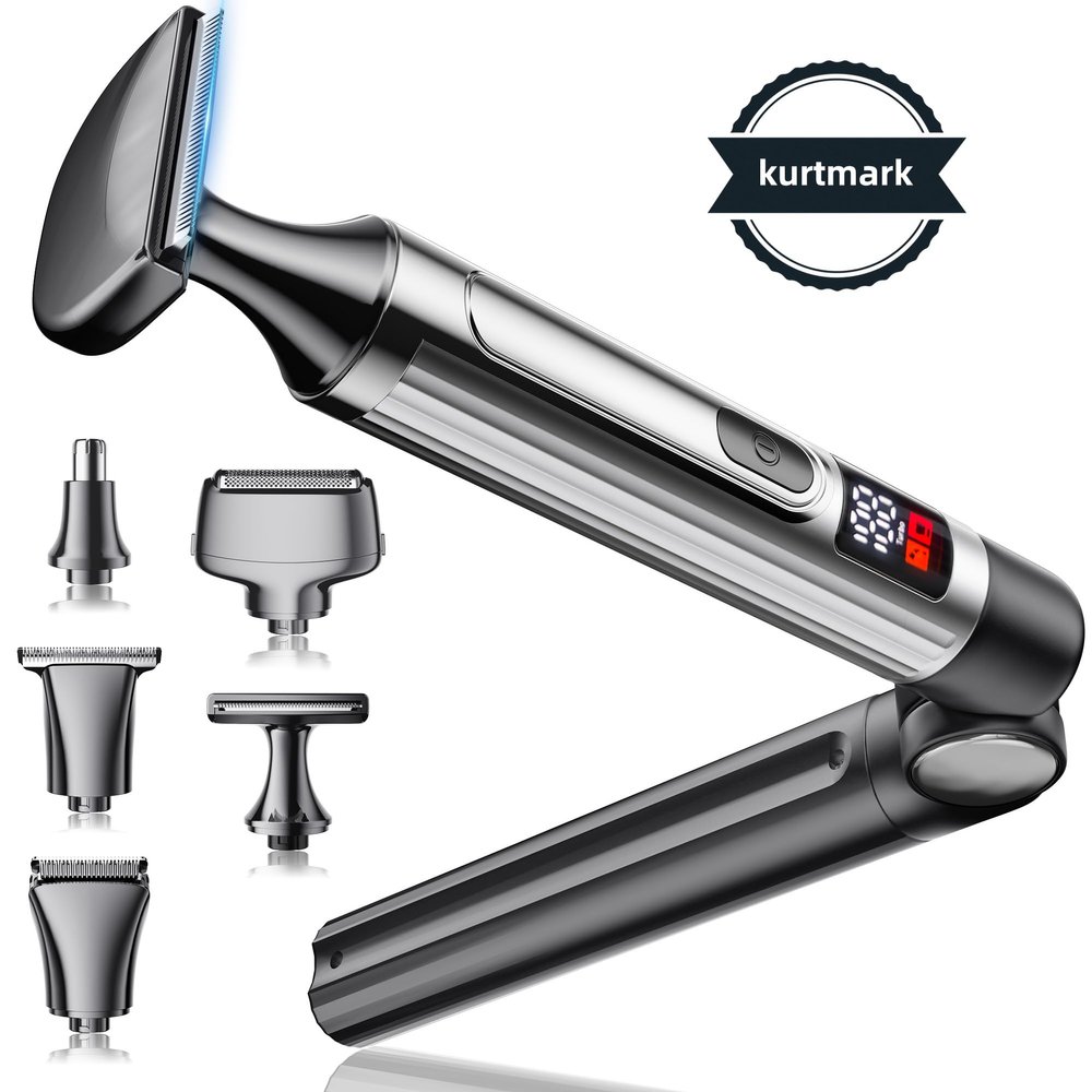 kurtmark Mens Back Shaver (Silver)