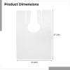 100 Disposable Plastic Barber Capes, Waterproof Hair Salon Cover For Cutting, Coloring, And Styling, U-Neck, 35.4 X 47.2 Inches view 2