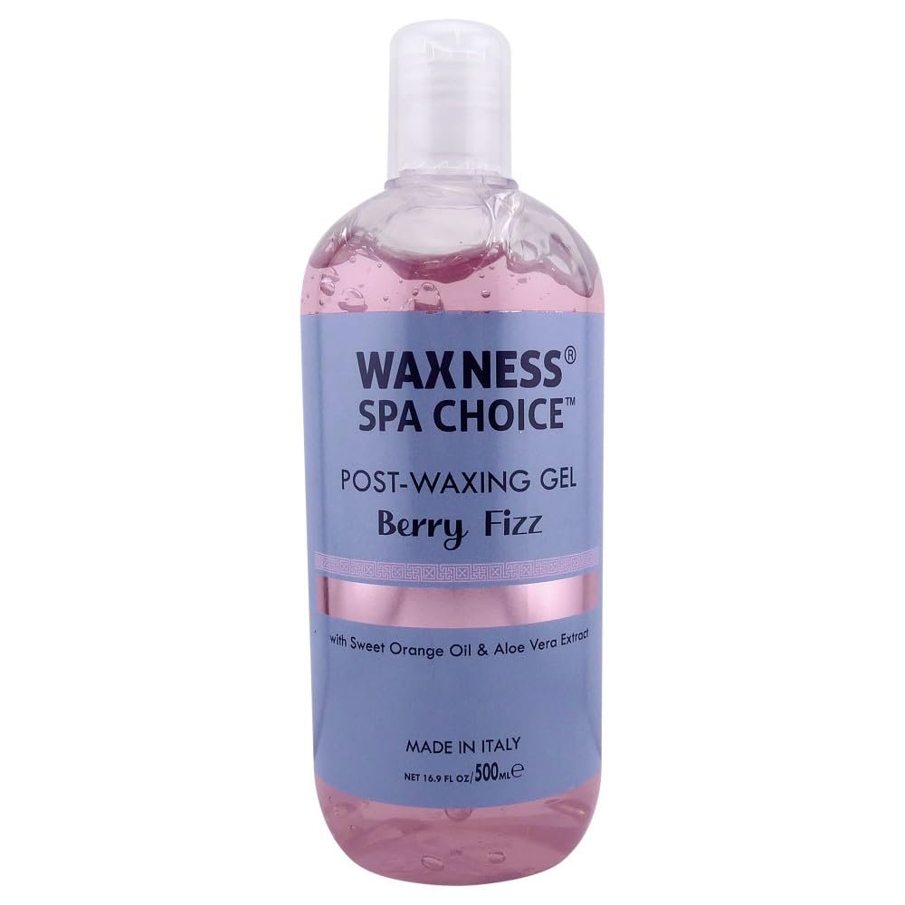 Waxness Spa Choice Post-Waxing Gel Berry Fizz 16.9 fl oz / 500 ml