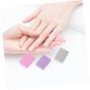 COOLHIYA 50 pcs Double-Sided Sponge Buffer Block Nail Files for Manicure and Pedicure Compact Nail Grinding File for Fingernail and Toenail Buffing Practical Care Tool for Beginners view 2