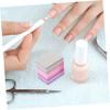 COOLHIYA 50 pcs Double-Sided Sponge Buffer Block Nail Files for Manicure and Pedicure Compact Nail Grinding File for Fingernail and Toenail Buffing Practical Care Tool for Beginners view 3