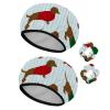 2 Sets Large name) Shower Caps for Women, Waterproof Shower Cap Double Layers Bath Caps for Women Long Thick Hair view 1