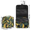 Kuquteed Tropical Banana Hanging Toiletry Bag for Women Men Palm Leaves Makeup Cosmetic Bag Water Resistant Portable Toiletries Organizer Bag for Travel Accessories Essentials view 2