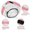 2 Sets Large name) Shower Caps for Women, Waterproof Shower Cap Double Layers Bath Caps for Women Long Thick Hair view 4