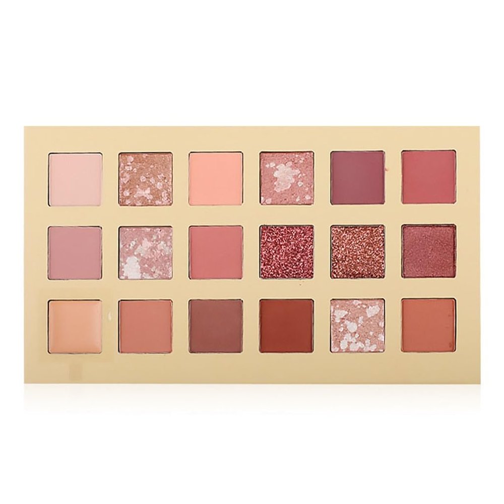 ASWRTYJO 18 Color Star Eye Shadow Plate Waterproof and Non Flying Powder Hard to Remove Makeup