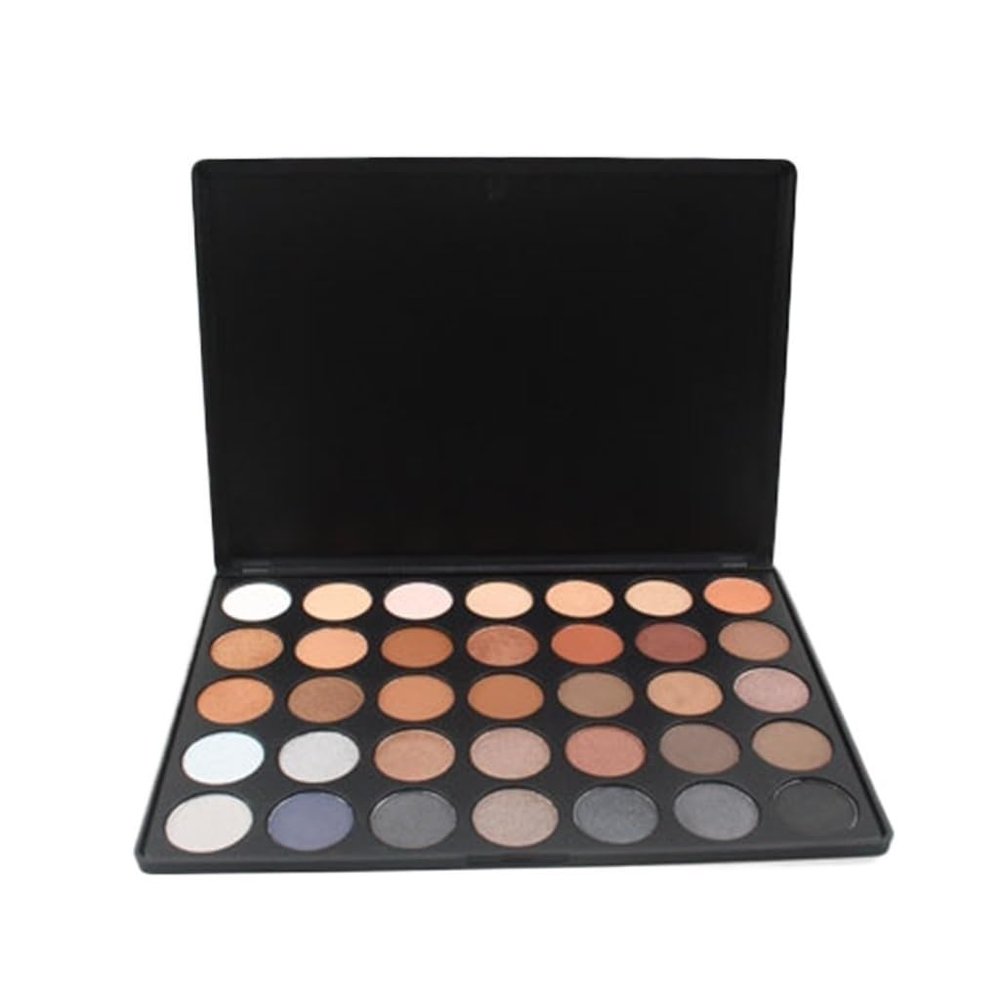 ASWRTYJO Pearlescent Matte Eye Shadow Plate 35 Color Makeup