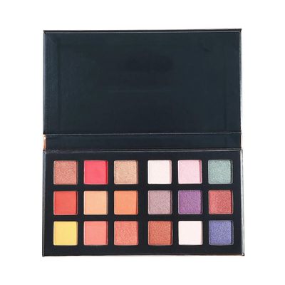 ASWRTYJO 18 Color Eye Shadow Palette Sequins Matte Glitter Pearl