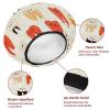 2 PCS Reusable Shower Caps with 2 Satin Scrunchies for Women, Large Waterproof Shower Bonnet Washable Elastic Band Bath Hair Hat for Long Hair, Cute Dental - 2024-12-10T165339.141 view 4