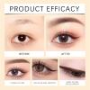 Cveppu Chocolate And Plum Eyeliner Duo,Wavearnn 24 Hr Waterproof Eyeliner Duo Sharpenable Eye Pencil,Eyeliners Duos Chocolate And Plum, Long-Lasting No Smudging view 2