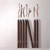 Cveppu Chocolate And Plum Eyeliner Duo,Wavearnn 24 Hr Waterproof Eyeliner Duo Sharpenable Eye Pencil,Eyeliners Duos Chocolate And Plum, Long-Lasting No Smudging view 4