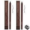 Cveppu Chocolate And Plum Eyeliner Duo,Wavearnn 24 Hr Waterproof Eyeliner Duo Sharpenable Eye Pencil,Eyeliners Duos Chocolate And Plum, Long-Lasting No Smudging view 1