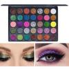 ASWRTYJO 35 Color Shiny Metal Eye Shadow Palette Sequins Body Art Makeup view 2